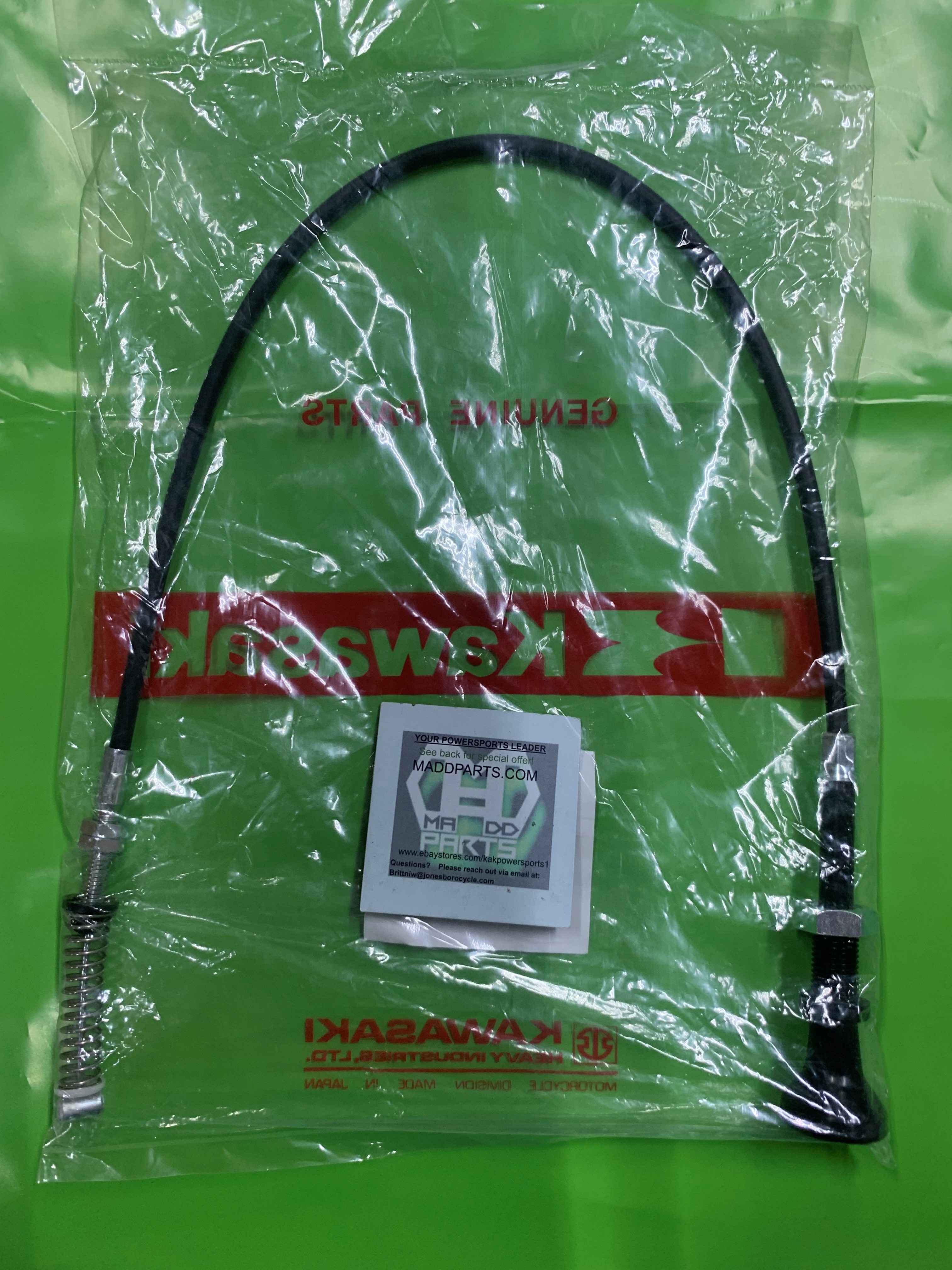 FOURTEEN FH900 6本(5番～pw)　モーダス105S　カバー付き Kawasaki OEM Mule Hood Cable 54010-0600 | eBay